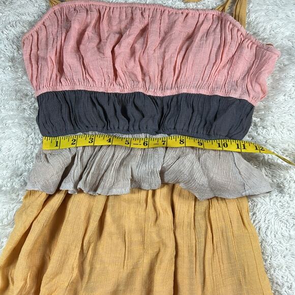 A. Calin by flying tomato floaty boho maxi dress, size small - Picture 6 of 9